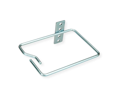 ROLINE 19" ANELLO GESTIONE CAVI, VERTICALE, 140X100MM, METALLO, MONTAGGIO SX, INGRESSO CAVI DX